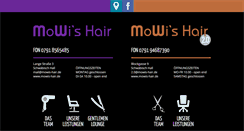 Desktop Screenshot of mowis-hair.de