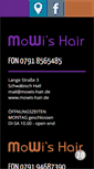 Mobile Screenshot of mowis-hair.de